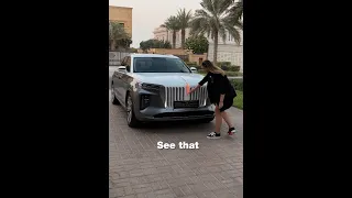 First look at the luxury EV Hongqi EHS9 😍🔥
