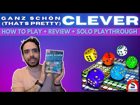 Ganz Shön Clever / That's Pretty Clever - How To Play + Playthrough + Review