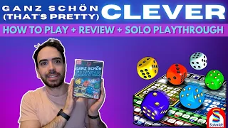 Ganz Shön Clever / That's Pretty Clever - How To Play + Playthrough + Review