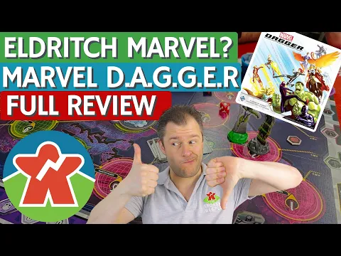 Marvel DAGGER - Board Game Review - Eldritch Marvel?