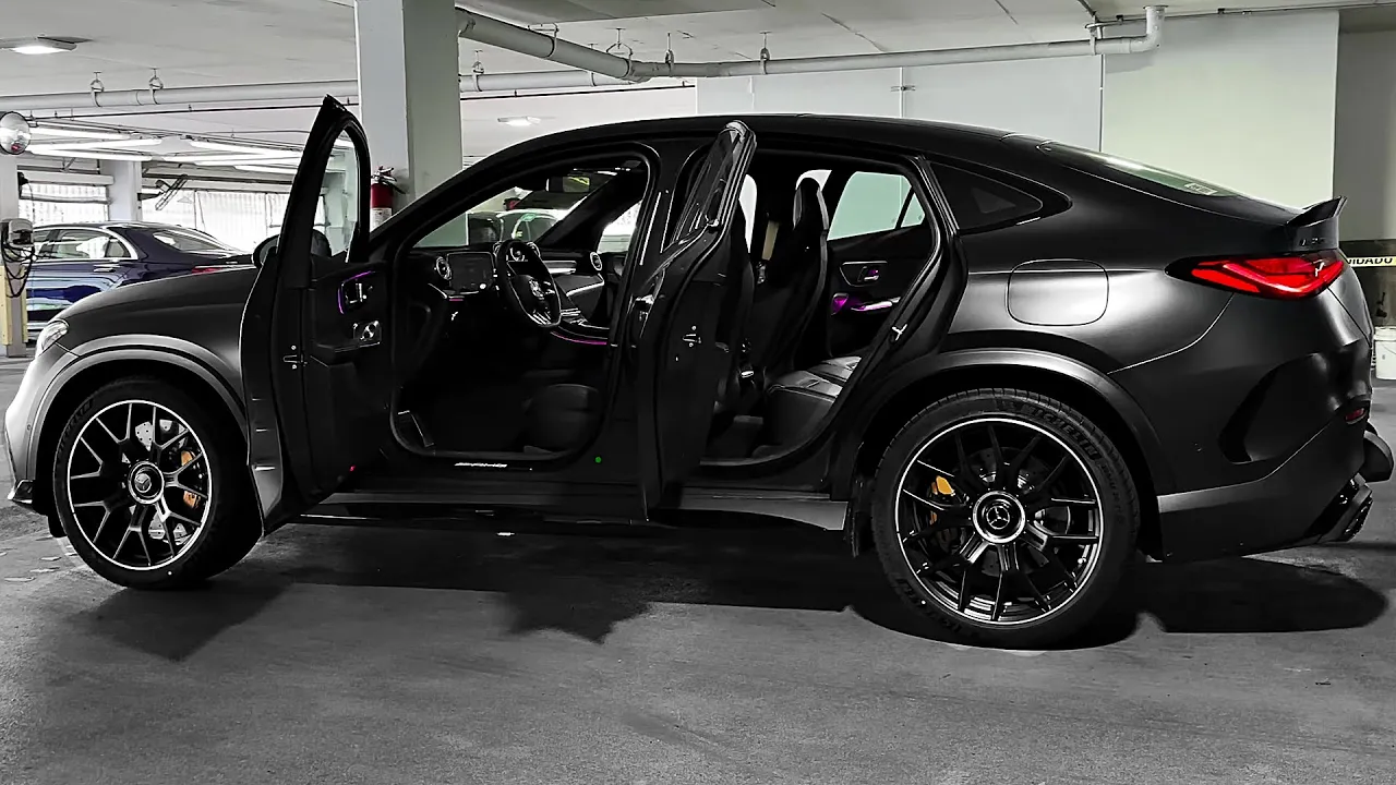 2025 Mercedes-AMG GLC 63 S Coupe - Sound, Interior and Exterior