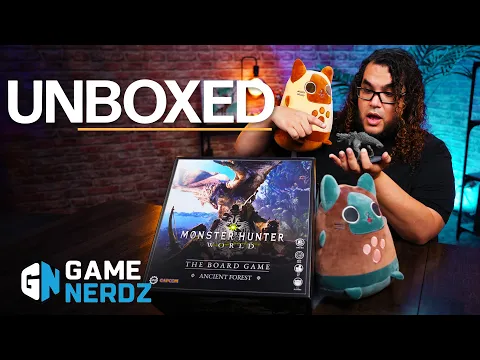 Unboxing a World of Mini Monsters | Monster Hunter World Board Game