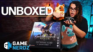 Unboxing a World of Mini Monsters | Monster Hunter World Board Game