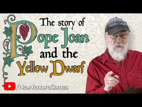 Pope Joan and the Yellow Dwarf! A card game adventure and comparison... by request.