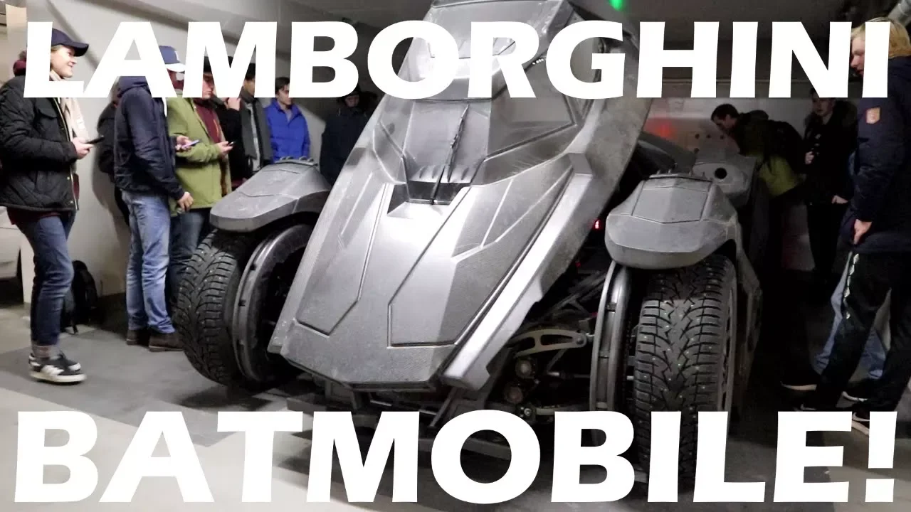 The 560HP Lamborghini Powered BATMOBILE!