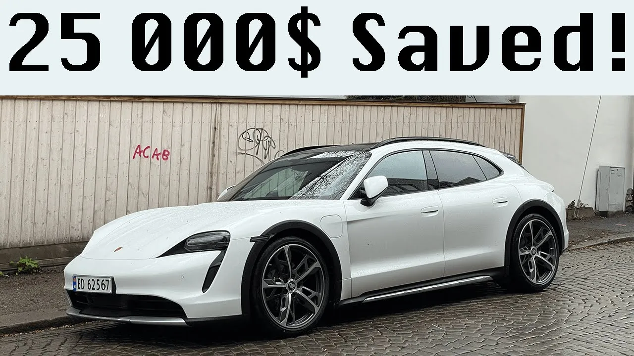 How I Saved 25000$ on My New Porsche Taycan Cross Turismo! (Channel Update)