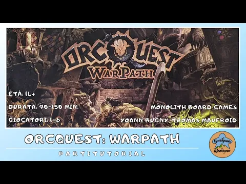 OrcQuest: WarPath - partita/tutorial in solo in italiano (gameplay)