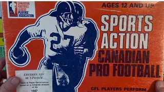 Sports Action Canadian Pro Football. 1987 Edmonton Eskimos vs BC Lions