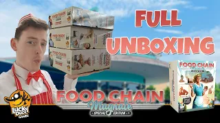 Food Chain Magnate Special Edition | Deluxe & Special Edition FULL Unboxing