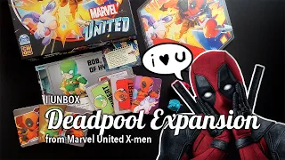 I UNBOX Deadpool Expansion from Marvel United X-men
