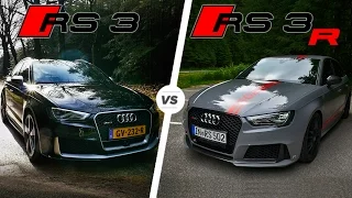 Audi RS3 vs MTM RS3 R Acceleration POV Sound Autobahn Test Drive