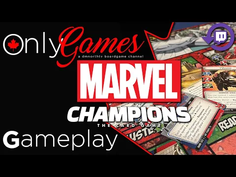 Marvel Champions The Card Game (Sinister Motives - Sandman) Gameplay - Twitch Live Stream Replay