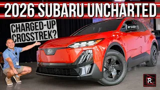 The 2026 Subaru Uncharted Is A Quirky Performance Minded Crosstrek Sized SUV