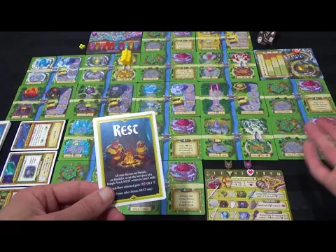Partie en solo - Tiny Epic Quest
