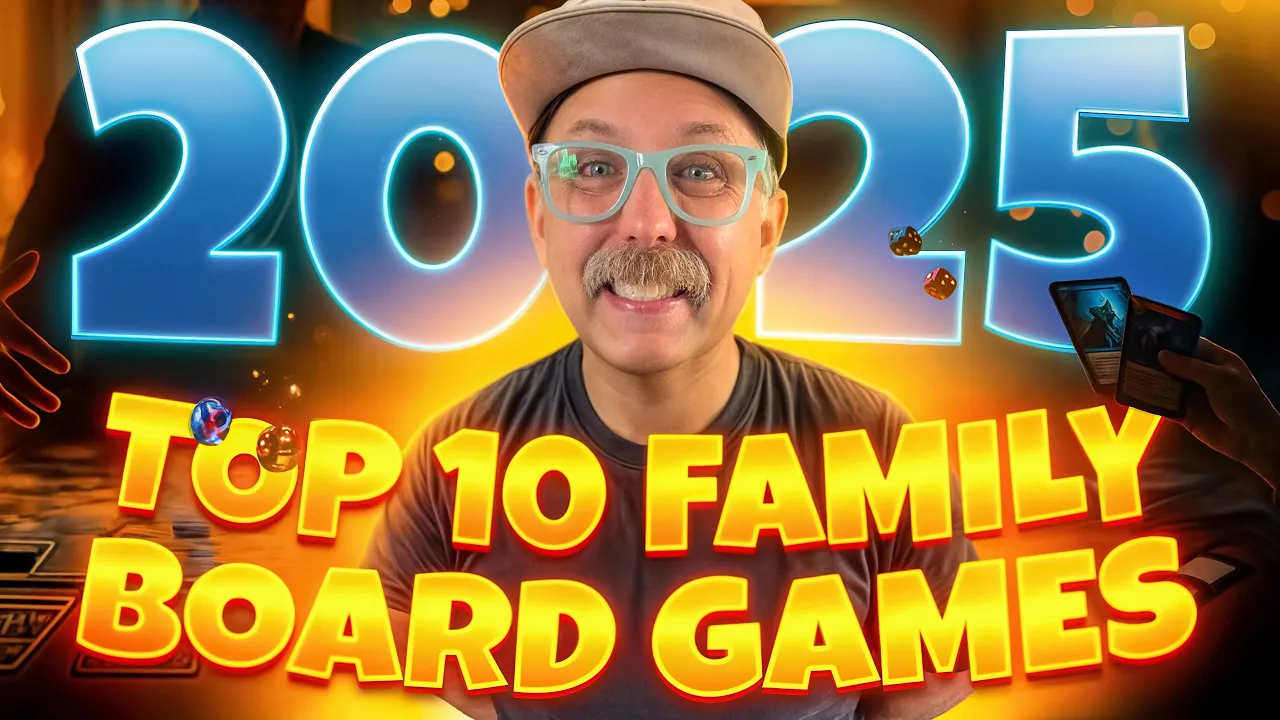 Top 10 Family Board Games of 2025