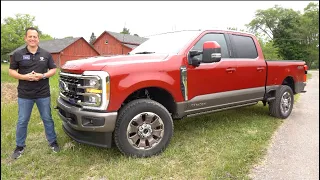 Is the 2023 Ford F-250 King Ranch Super Duty the BEST new luxury truck to BUY?