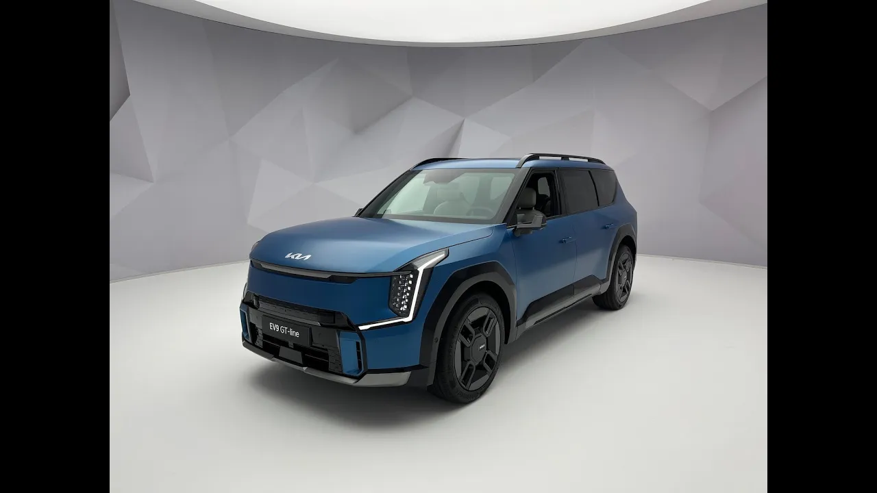 Kia EV9 - vi har sett litt på produksjonsmodellen