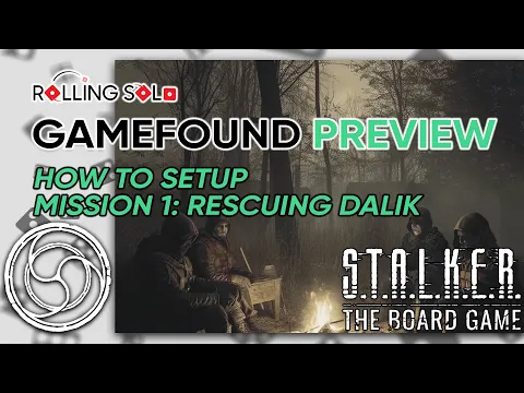 S.T.A.L.K.E.R. The Board Game | GameFound Preview | Mission 1 Setup