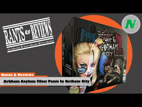 Rants And Reviews: Arkham Asylum Files - Panic In Gotham City