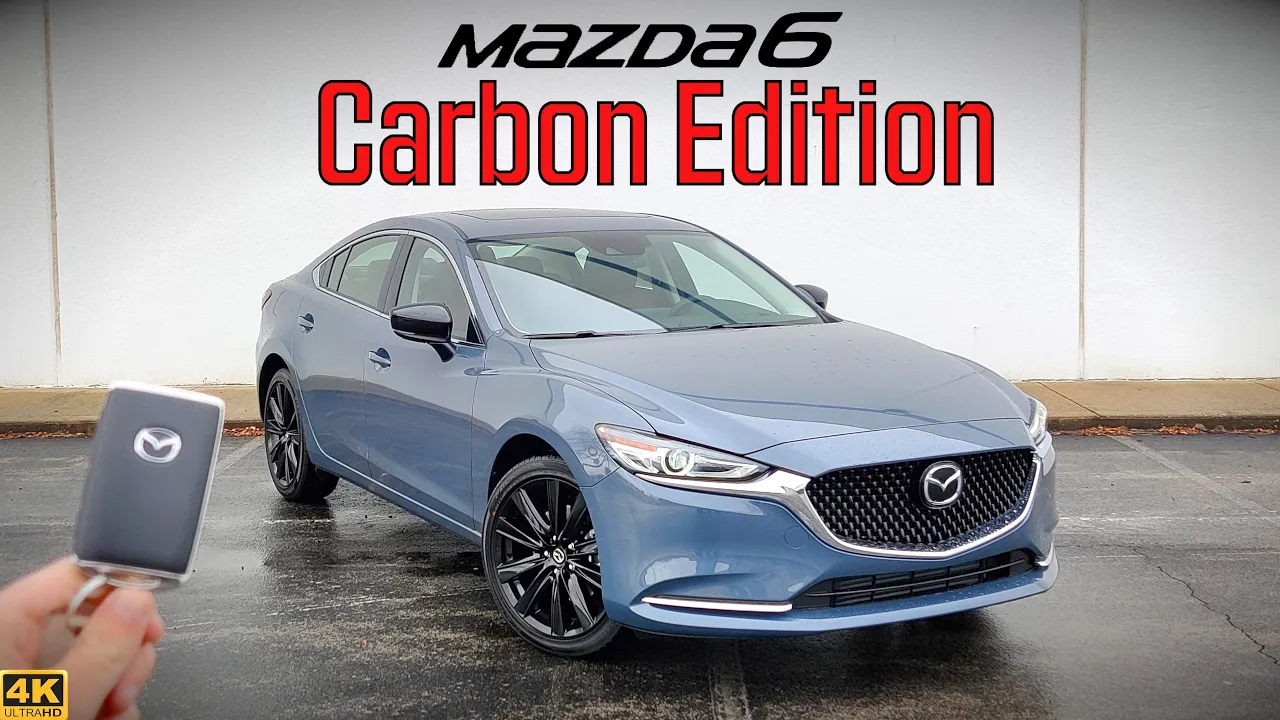 2021 Mazda 6 Carbon Edition // Great Looks + Great Driving = Winner!