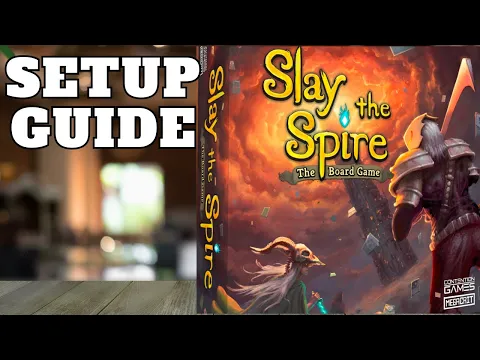 How to Setup Slay the Spire The Board Game