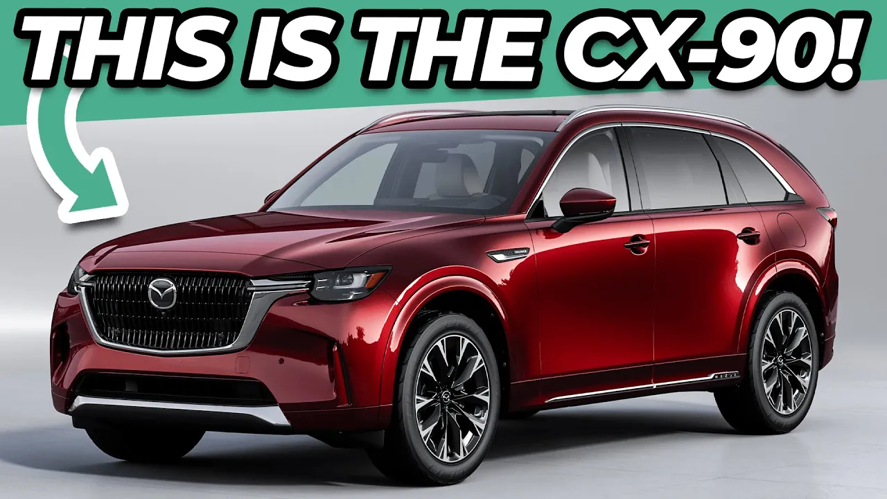 This Is It! FULL Details Of The Mazda CX-90 2023 Luxury SUV