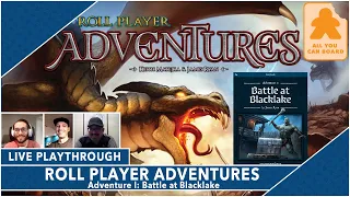 Roll Player Adventures Live Playthrough: Adventure I - Battle at Blacklake w/ Tim Virnig