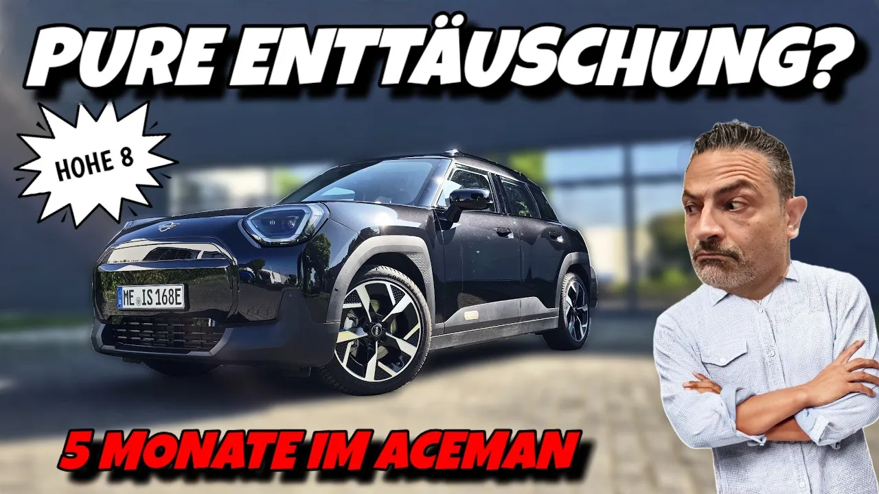 Kauf Bereut? Mini Aceman basis Akku Erfahrungsbericht + Megatest. Reichweite,  Ladezeit #ev