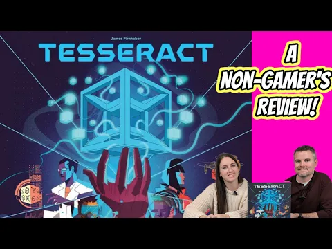 Tesseract - A Non-Gamer's Review Of This Puzzly Dice Loaded Cooperative #BoardGame