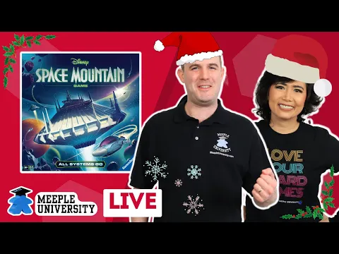 Disney Space Mountain Game: All Systems Go - LIVE Playthrough Board Game & Giveaway
