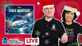 Disney Space Mountain Game: All Systems Go -  LIVE Playthrough Board Game & Giveaway