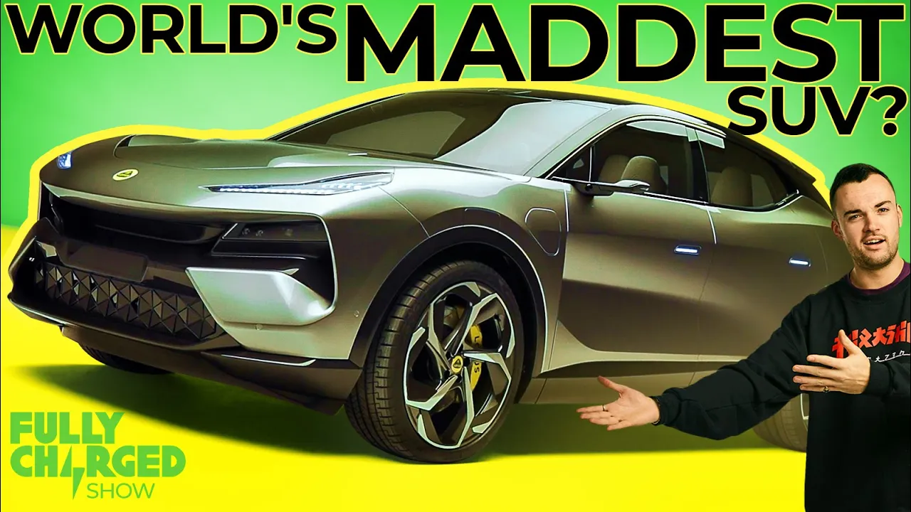 The Lotus Eletre Is The Maddest Car You'll See All Year