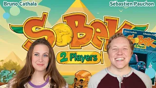 Sobek: 2 Players and the Treasures of the Pharaoh Review - Wheel and Deal in the Egyptian Market