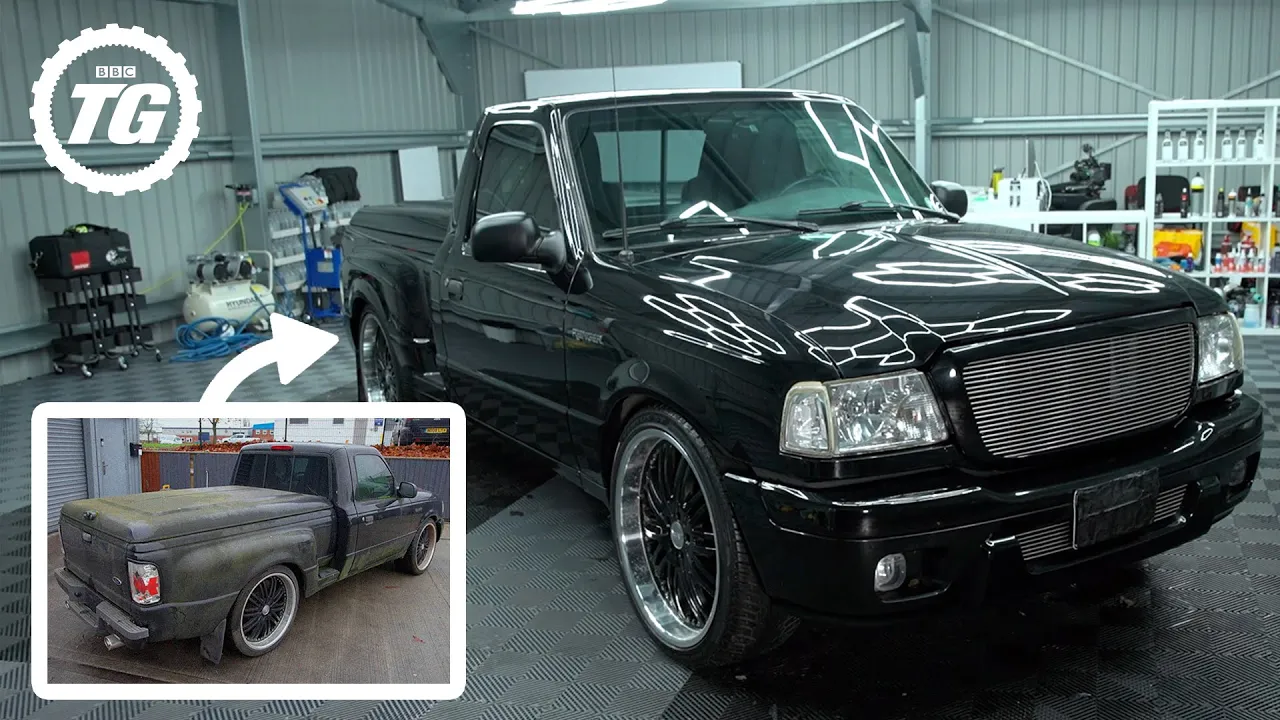 4 Years of Dirt GONE IN 8 HOURS - Detailing A 2004 Ford Ranger Edge | Top Gear Clean Team