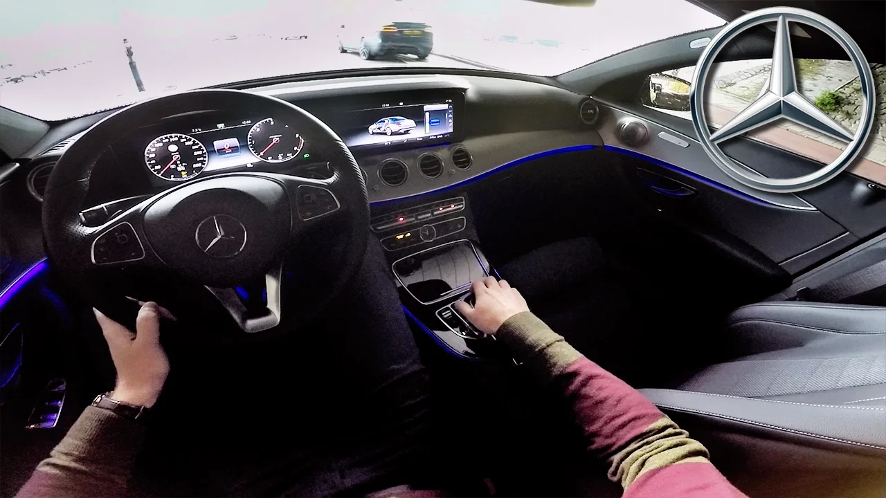 Mercedes Benz E Class 2017 Review POV Test Drive