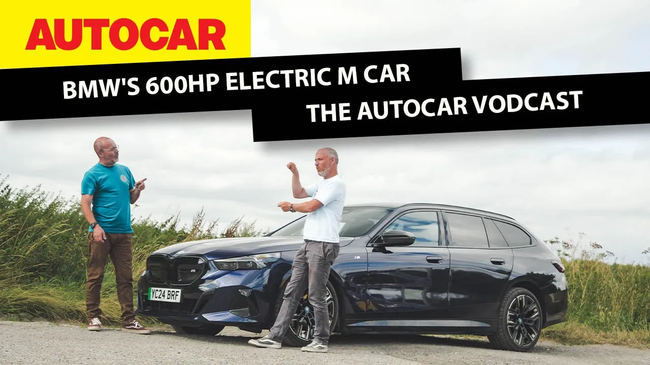 BMW i5 Touring tested by Middle Aged-Tread, the Autocar Podcast