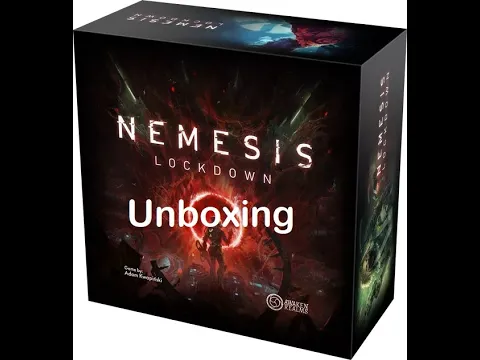 Nemesis: Lockdown - Unboxing - El club del dado