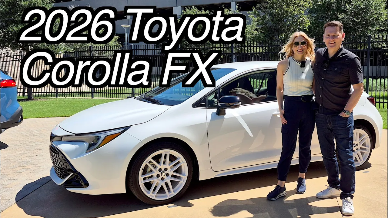 What the heck is a Corolla FX? // 2026 Toyota Corolla FX first look