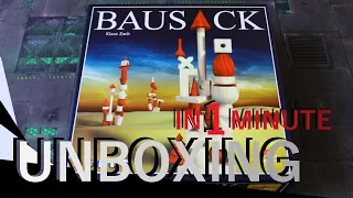 Bausack UNBOXING in 1 minute