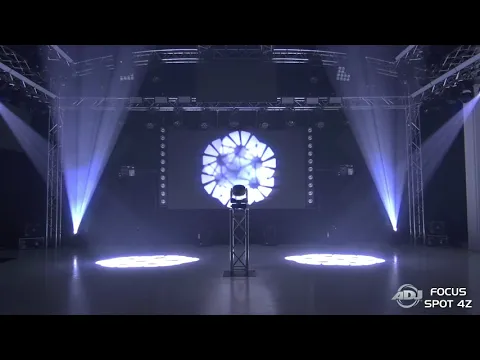 Product video thumbnail for ADJ American DJ Focus Spot 4Z 200W LED Moving Head Pearl White