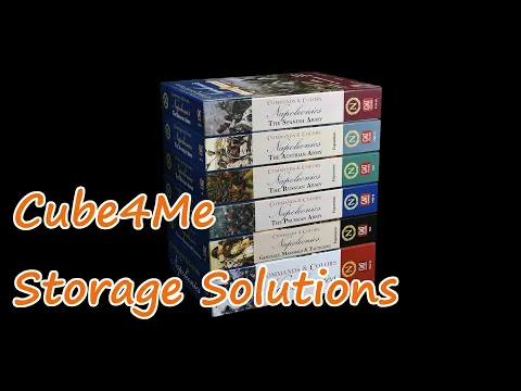 Storage Solutions for Commands & Colors Napoleonics