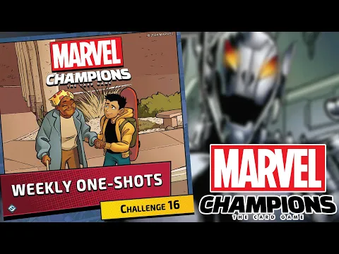 Marvel Champions Week 16 One-Shot Challenge Mode - Wasp vs Ultron Live Replay!