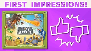 Toy Battle - First Impression REVIEW!