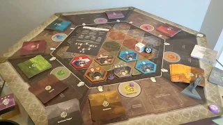 Vindication Board Game - Orange Nebula - A Sideways Glance
