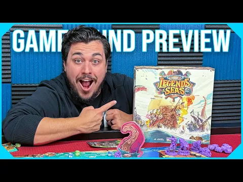 Legends of the Seas | Gamefound Preview | Board Game Preview
