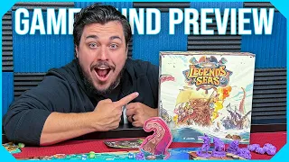 Legends of the Seas | Gamefound Preview | Board Game Preview