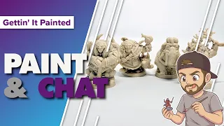 Endless Winter Paleoamericans Miniature Speed Painting Live Stream and Chat | Painting for Charity