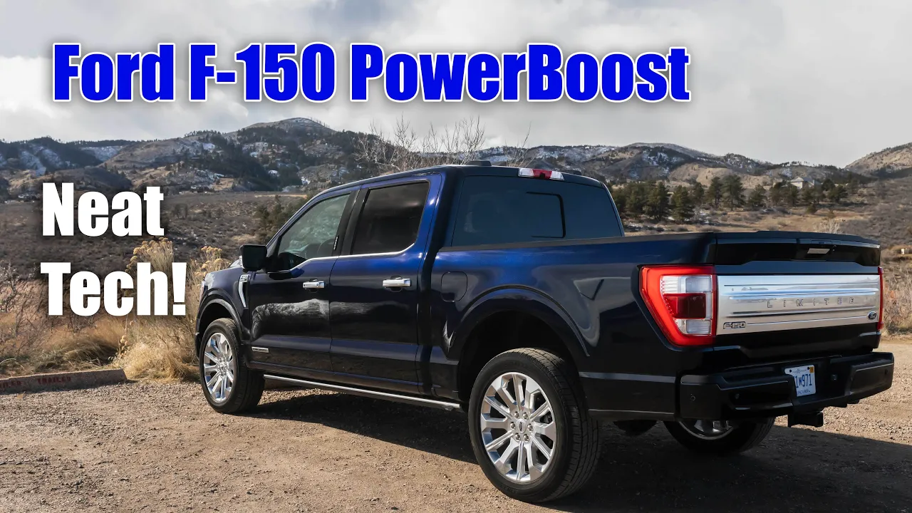 All Of The Ford F-150 Tech! PowerBoost Hybrid Limited Has Some Crazy Features