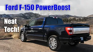 All Of The Ford F-150 Tech! PowerBoost Hybrid Limited Has Some Crazy Features