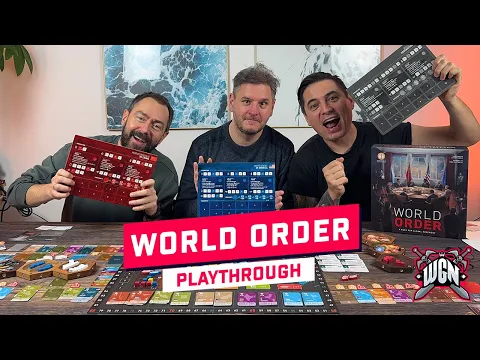 World Order - The Board Game - Playthrough